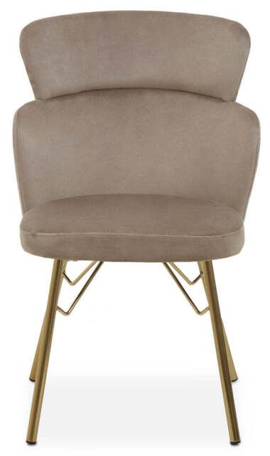 Fablet Velvet Chair – Mink - image 1