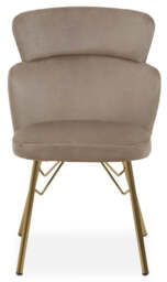 Fablet Velvet Chair – Mink - thumbnail 1
