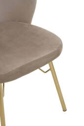 Fablet Velvet Chair – Mink - thumbnail 3