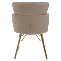 Fablet Velvet Chair – Mink - thumbnail 6