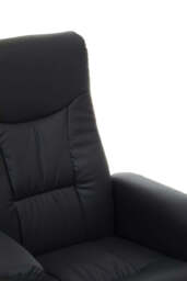 Verse Recliner – Black Leather Effect - thumbnail 4
