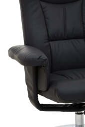 Verse Recliner – Black Leather Effect - thumbnail 3
