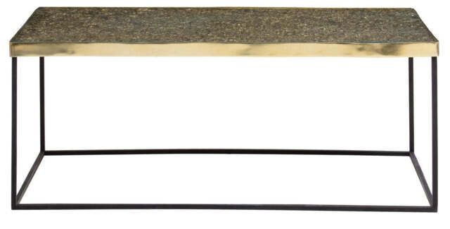 Umber Coffee Table – Gold Finish - image 1