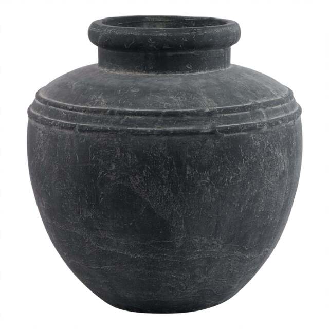 Garden Elegance: Amalfi Large Grey Water Pot - image 1