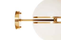 Valemont Ball Wall Light – Brushed Brass - thumbnail 4