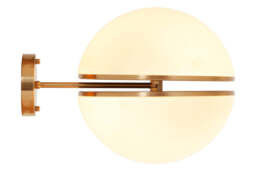 Valemont Ball Wall Light – Brushed Brass - thumbnail 1