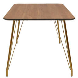 Fablet Dining Table – Natural Wood Effect - thumbnail 6