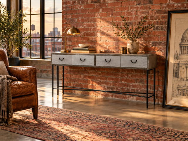 Marlowe Console Table – Elegant Contemporary Hallway Table - image 1