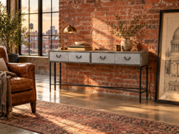 Marlowe Console Table – Elegant Contemporary Hallway Table