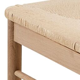 Cassandra Dining Chairs with Armrests in White Oak – Set of 2 - thumbnail 5