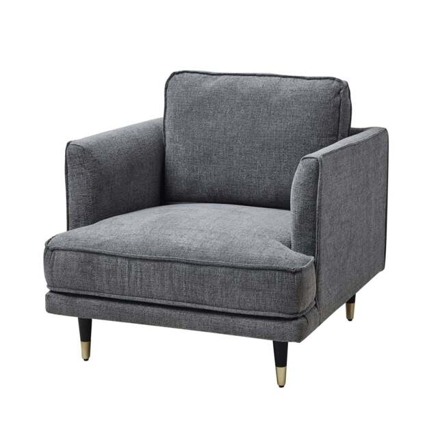 Richmond Grey Large Armchair – Spacious Comfort in Contemporary Style - image 1