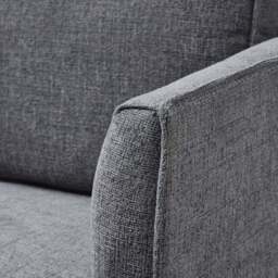 Richmond Grey Large Armchair – Spacious Comfort in Contemporary Style - thumbnail 3