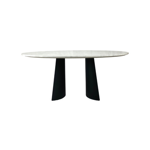 Rosemary Oval Dining Table – Elegant Wooden Dining Table - image 1