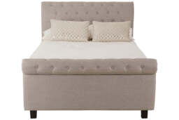 Highgrove Ottoman Bed – Light Grey (Double) - thumbnail 1