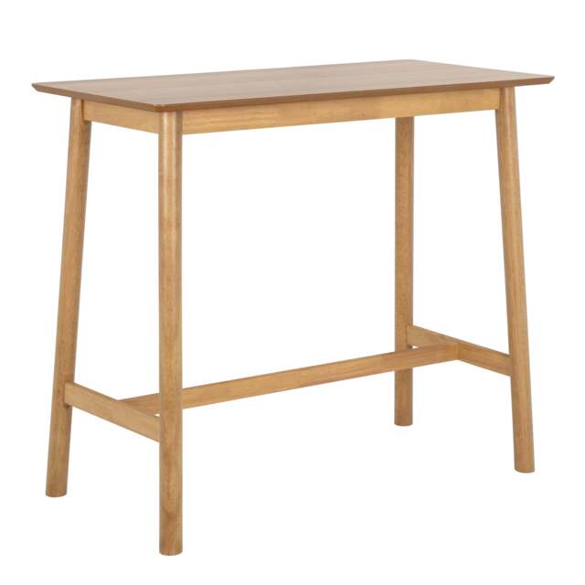 Barlow Bar Table in Matt Oak - image 1