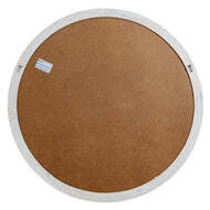Washed Wood Round Window Style Mirror - thumbnail 4