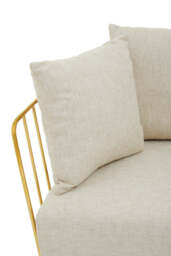 Isola Fabric Sofa – Natural (2 Seat) - thumbnail 6