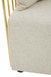 Isola Fabric Sofa – Natural (2 Seat) - thumbnail 5