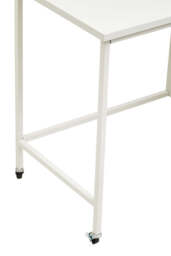Arden 3-Drawer Desk in White - thumbnail 6