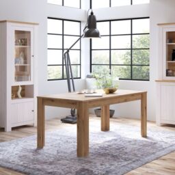 Celesto Extending Dining Table 160-200cm in Oak - thumbnail 1