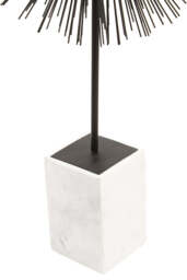 Breeze Black Finish Starburst Sculpture - thumbnail 2