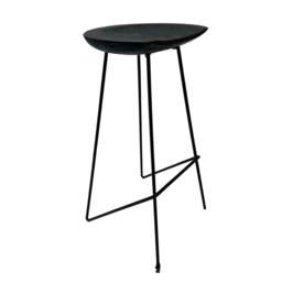 Xorvelle Coal Bar Stool (set of 2)