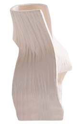Small Terrace Swirl Cream Sculpture Abstract - thumbnail 5