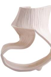 Small Terrace Swirl Cream Sculpture Abstract - thumbnail 6