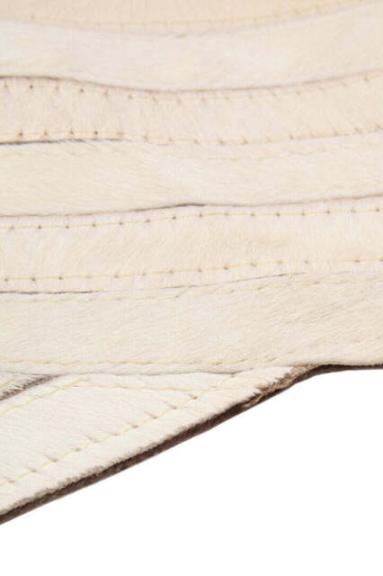 Oakridge Safira Hair-On-Leather Rug – Natural (Large) - image 1