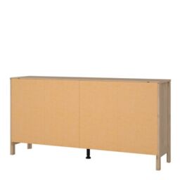 Barcelona Double Dresser 4+4 Drawers in Jackson Hickory Oak - thumbnail 3