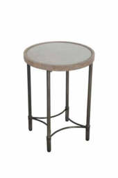 Harmelle Apollo Round Lamp Table - thumbnail 1