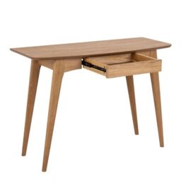 Woodstock Desk in Oak – Modern Wooden Home Office & Study Table - thumbnail 3