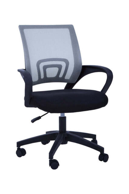 Alto Home Office Chair – Grey with Black Arms - image 1
