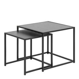 Seaford Nest of Tables in Ash Black - thumbnail 3