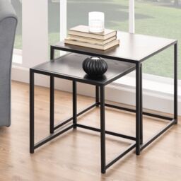 Seaford Nest of Tables in Ash Black - thumbnail 2