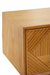Tunbridge Wooden Media Unit – Natural Finish - thumbnail 6