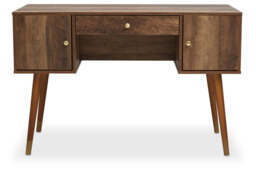Fern 1-Drawer 2-Door Desk - thumbnail 1