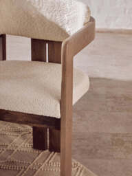 Poise Chair – Grey Mango Wood - thumbnail 6
