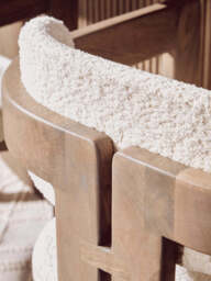 Poise Chair – Grey Mango Wood - thumbnail 4