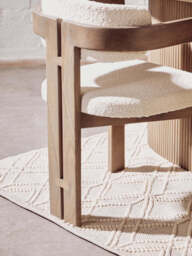 Poise Chair – Grey Mango Wood - thumbnail 5