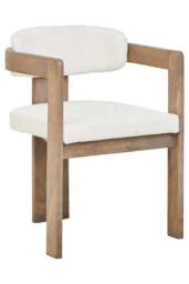 Poise Chair – Grey Mango Wood - thumbnail 1