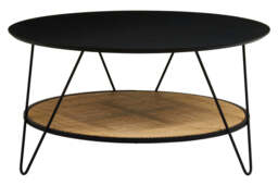 Amersham Coffee Table with Hairpin Legs – Industrial Style Coffee Table - thumbnail 1