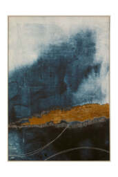 Sundown Wall Art – Blue & Gold - thumbnail 1