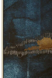 Sundown Wall Art – Blue & Gold - thumbnail 2