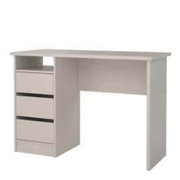 Function Plus Desk 3 Drawers in Cashmere - thumbnail 3
