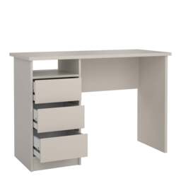 Function Plus Desk 3 Drawers in Cashmere - thumbnail 4