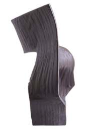 Terrace Sculpture Swirl Brown Abstract Large - thumbnail 3