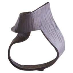 Terrace Sculpture Swirl Brown Abstract Large - thumbnail 4