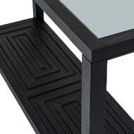 Lennox Black Console Table - thumbnail 4