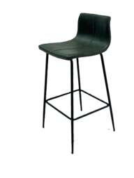 Kavira Barstool Vegan Forest Green SET OF 2 - thumbnail 1